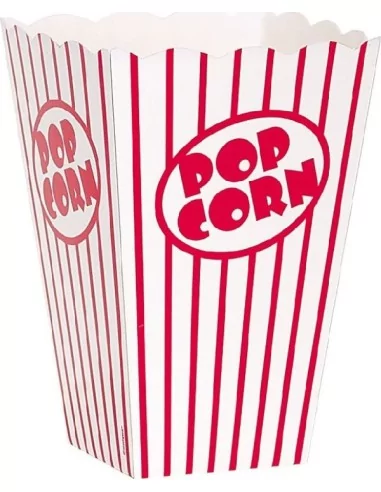 8 Boces carton pour Popcorns 13cm