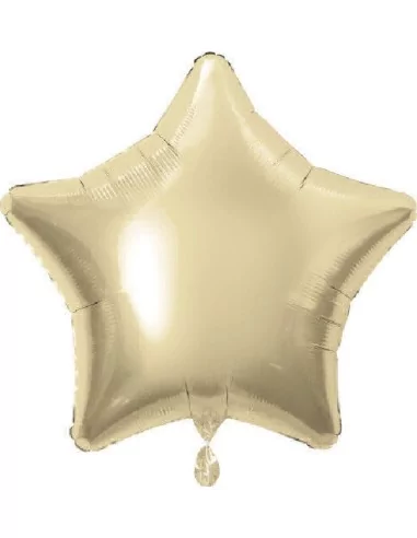 Folienballon Stern 45cm gold