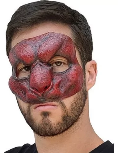 Teilmaske Red Daemon