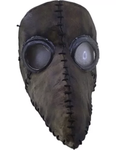 HQ Maske Plague Doctor Black Gas Mask & Steampunk