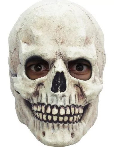 Masque White Skull 2 Head Mask