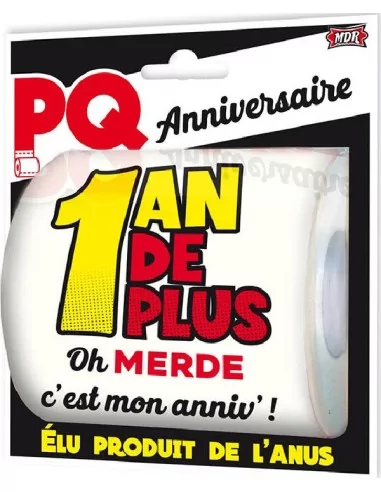 Papier Toilette -1 ans de plus...-