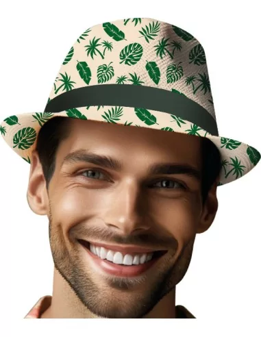 Chapeau d'été vert pour enfant