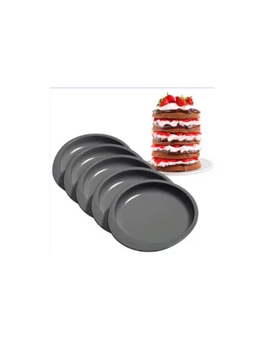 Wilton Etagen-Kuchenform -15cm- Set/5