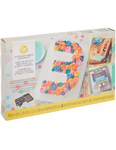 Wilton Moule Gâteaux Letter/Number Cakes