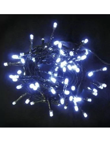 Guirlande 192 LED bleu 750cm sur piles