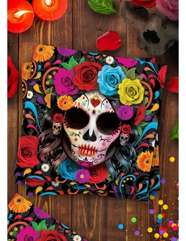 12 Servietten catrina 33x33cm