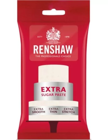 Renshaw Pâte à Sucre à Rouler Extra 250g - Blanc