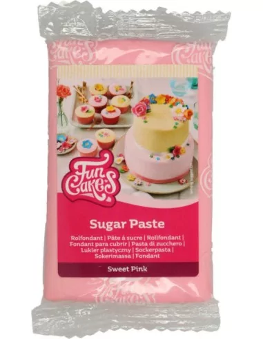 FunCakes Pâte à Sucre Sweet Pink 250 g