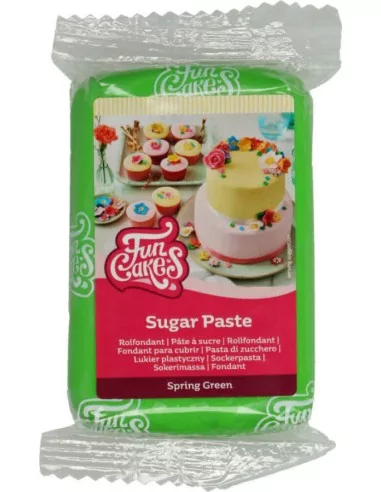 FunCakes Pâte à Sucre Spring Green 250 g