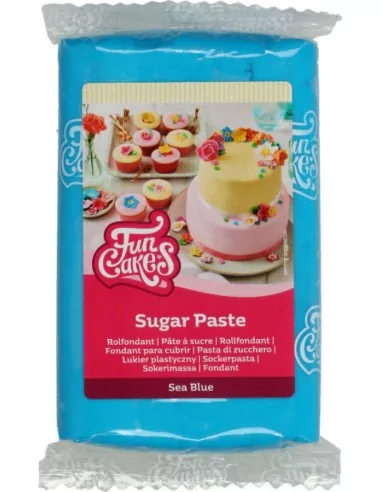 FunCakes Pâte à Sucre Sea Blue 250 g