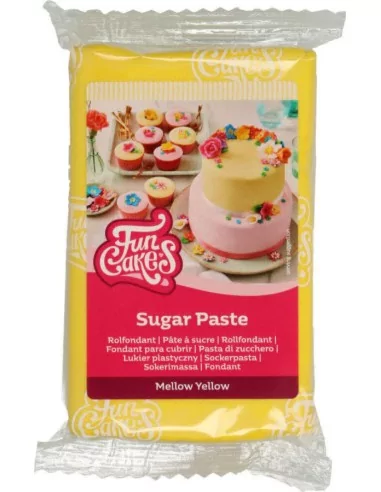 FunCakes Pâte à Sucre Mellow Yellow 250 g