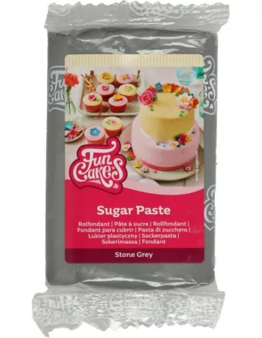 FunCakes Pâte à Sucre Stone Grey 250 g