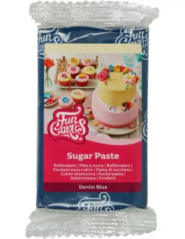 FunCakes Pâte à Sucre Denim Blue 250 g