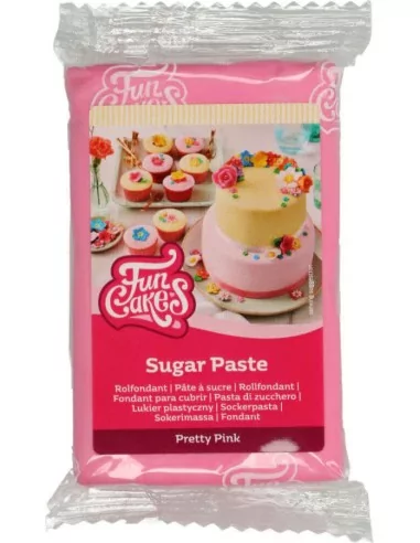 FunCakes Pâte à Sucre Pretty Pink 250 g