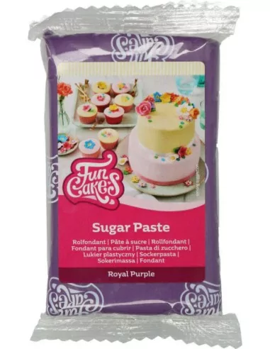 FunCakes Pâte à Sucre Royal Purple 250 g