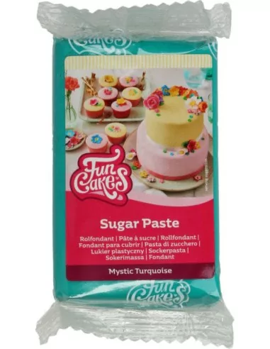 FunCakes Pâte à Sucre Mystic Turquoise 250 g