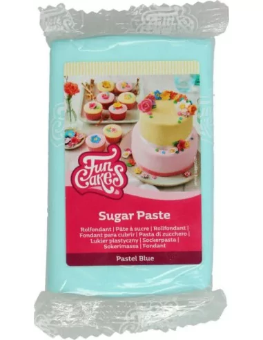 FunCakes Pâte à Sucre Pastel Blue 250 g