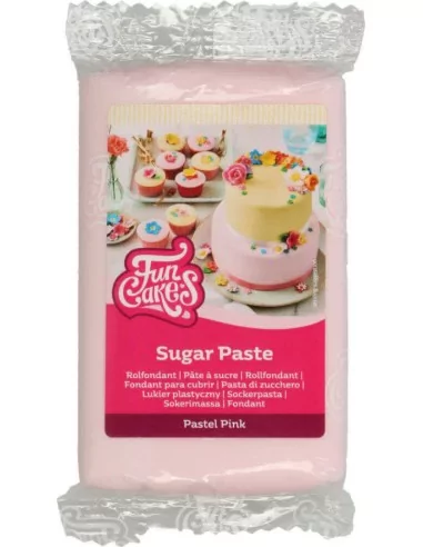 FunCakes Pâte à Sucre Pastel Pink 250 g