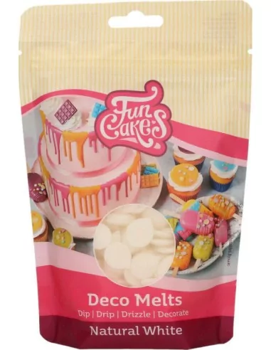 FunCakes Deco Melts -Blanc Naturel- 250g