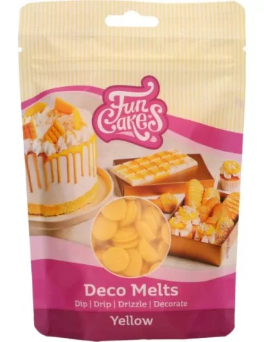 FunCakes Deco Melts -Gelb- 250g