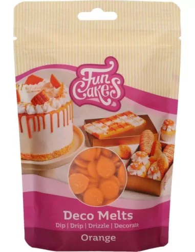 FunCakes Deco Melts -Orange- 250g