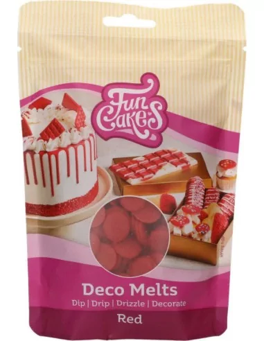 FunCakes Deco Melts -Rot- 250g