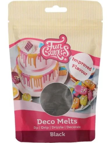 FunCakes Deco Melts -Noir- 250g