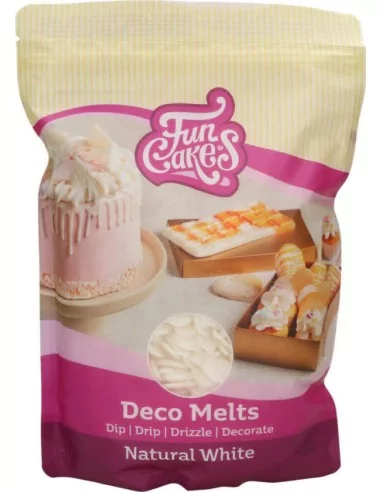 FunCakes Deco Melts -Blanc Naturel- 1kg