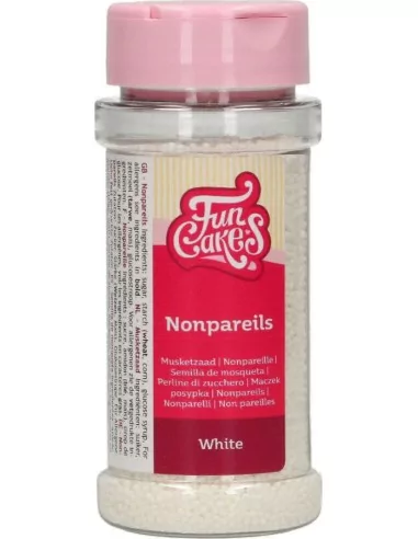 FunCakes Nonpareils Blanc 80g