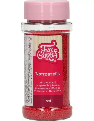 FunCakes Nonpareils -Rot- 80g