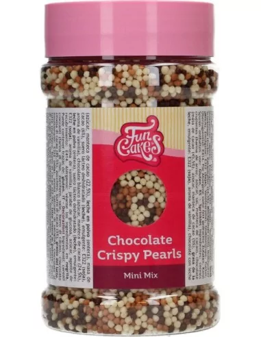 FunCakes Mini Perles Croustillantes Chocolat Mix 175g