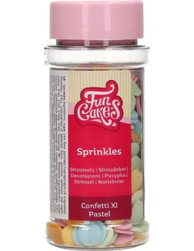 FunCakes Confetti XL Pastel 55g