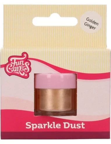 FunCakes Sparkle Dust Golden Ginger