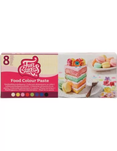 FunCakes Pastenfarben Set 8-teilig