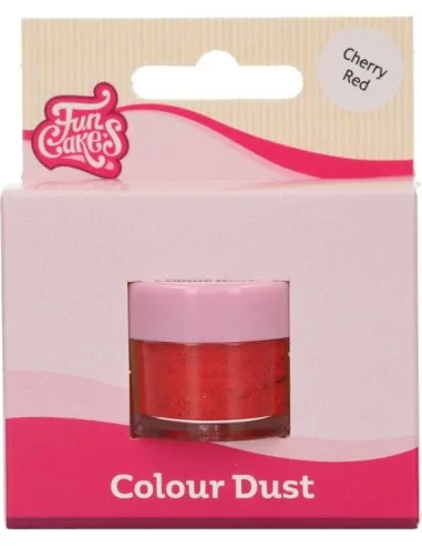 FunCakes Colour Dust Cherry Red