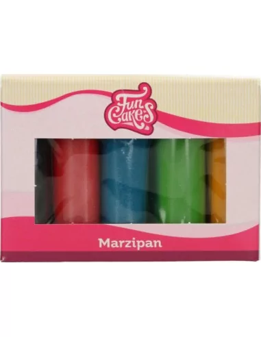 FunCakes Mandelhaltige Zuckermasse Multipack Essential Color