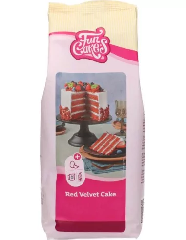 FunCakes Mix pour Red Velvet Cake 1 kg