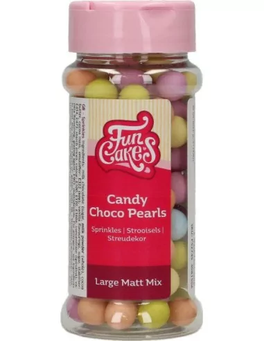 FunCakes Candy Choco Pearls Large Matt Mix 70 g