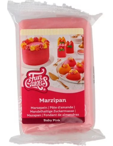 FunCakes Mandelhaltige Zuckermasse Baby Pink 250 g