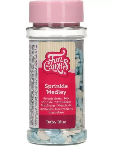 FunCakes Sprinkle Medley Baby Blue 50 g