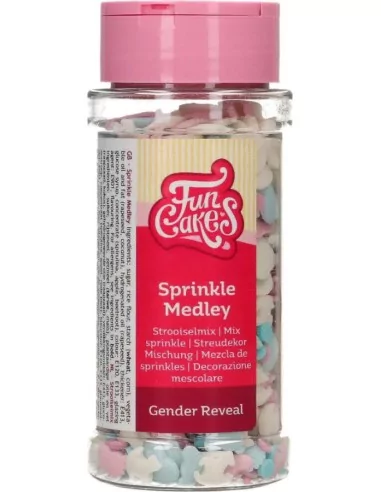 FunCakes Sprinkle Medley Gender Reveal 65 g