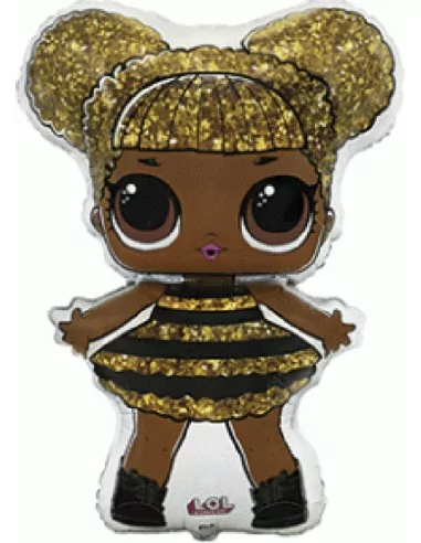 Ballon alu figurine 70cm LOL Queen Bee