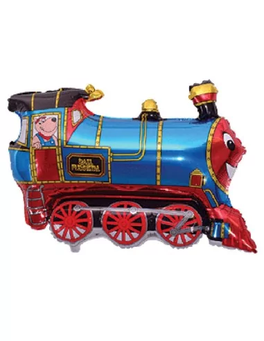 Ballon alu figurine 70cm Locomotive