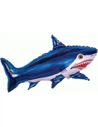 Ballon alu figurine 90cm Requin