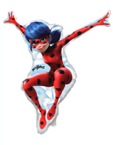 Ballon alu figurine 70cm Miraculous Ladybug