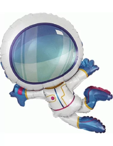 Ballon alu figurine 90cm Astronaute