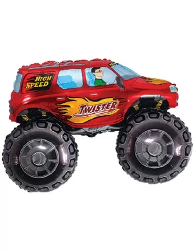 Ballon alu figurine 80cm Big Wheels