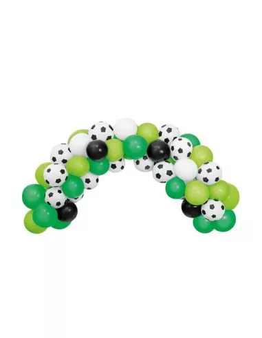 Dekorationsset Fussball mit 40 Ballons