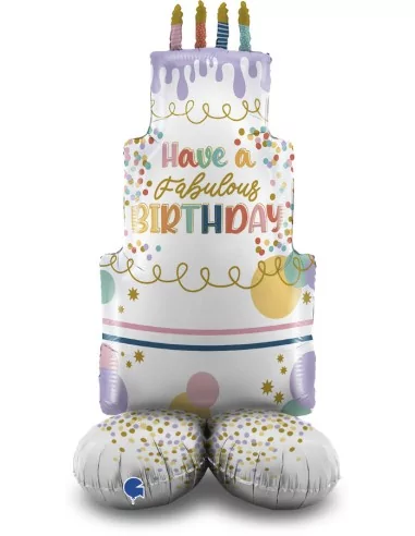 Ballon Standup Tourte 123cm